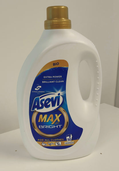 Asevi Max Bright/Active detergent 2.5L