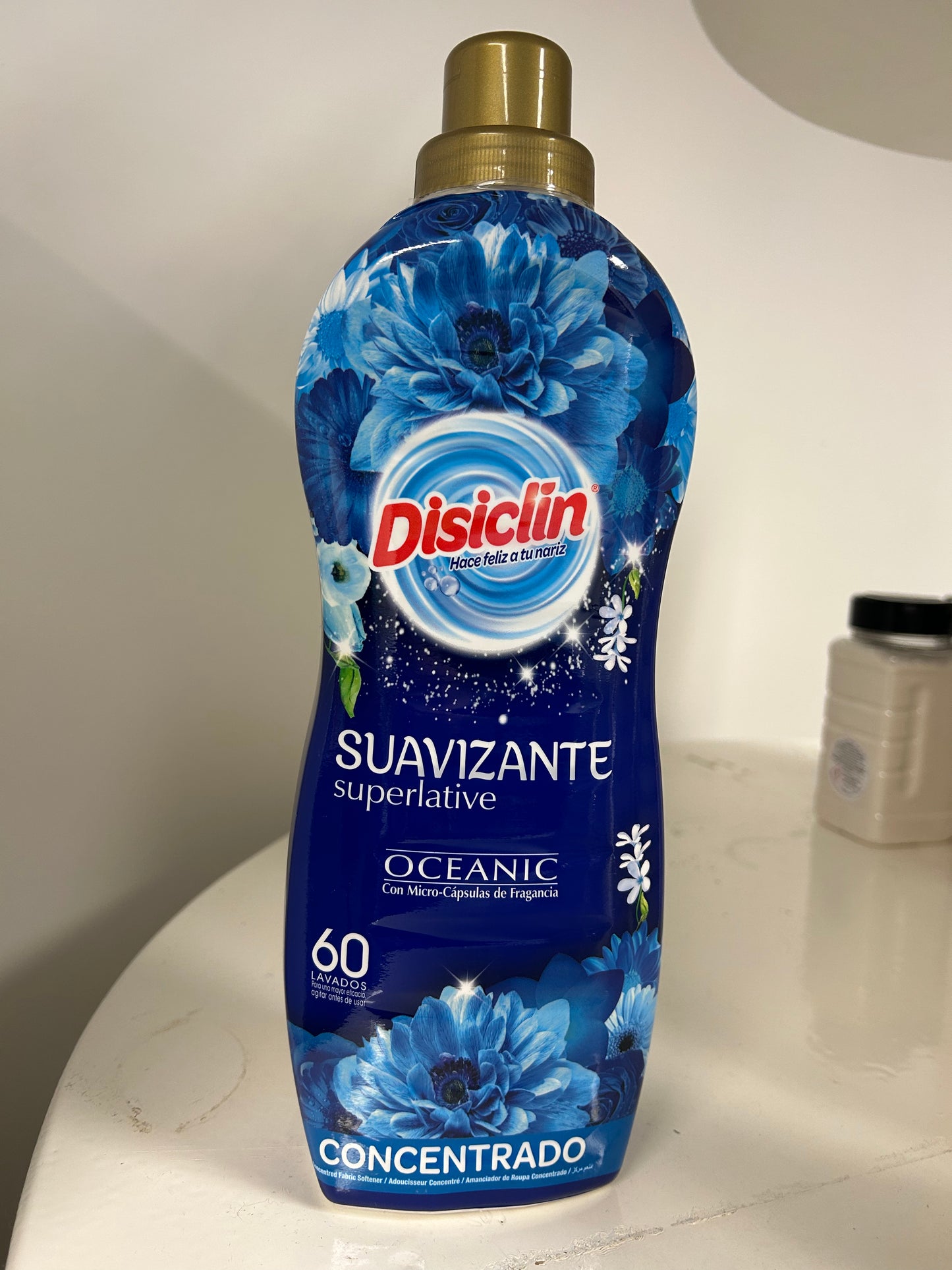Disiclin Concentrated Fabric Softener 60 Wash 1.3L - Ocean - costadelsouthport.com